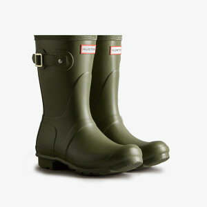 ���C ���f�B�[�X ���C���u�[�c ���f�B�[�X �V���[�g�u�[�c WOMENS ORIGINAL SHORT RAIN BOOTS OLIVE LEAF �yHUN�z�y36CE�z