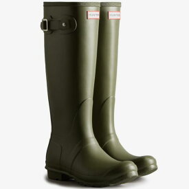 長靴 レディース レインブーツ レディース ハンター レディース WOMENS ORIGINAL TALL RAIN BOOTS OLIVE LEAF 【HUN】【14CD】