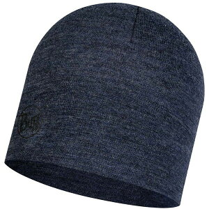 ビーニー バフ ニット帽 帽子 【メール便発送】 368751 MIDWEIGHT MERINO WOOL HAT NIGHT BLUE MELANGE 【BUF】【36CE】