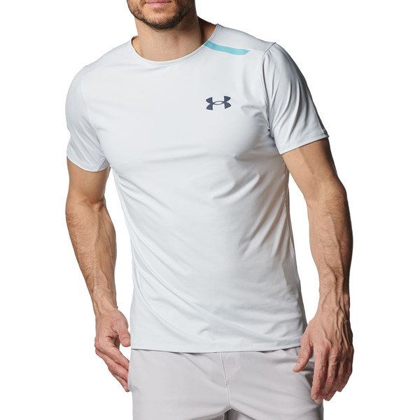 Tシャツ メンズ 半袖 メンズ トップス メンズ UA アイソチル ショートスリーブTシャツ GYM 
