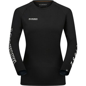 T fB[X OTVc gbvX fB[X QD Logo Print Longsleeve T-shirts AF Women BK-WH PRT3 yMATzy36CEz