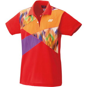 ポロシャツ レディース Tシャツ レディース 半袖 レディース ウィメンズゲームシャツ サンセットレッド 【YNX】【36CE】