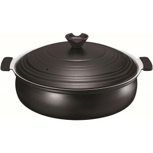 軽楽御膳 セラミックコーティング卓上鍋 IH対応 28cm KG-03