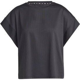 Tシャツ レディース 半袖 【メール便発送】 W YOGA Tシャツ BLK/GRYシックス