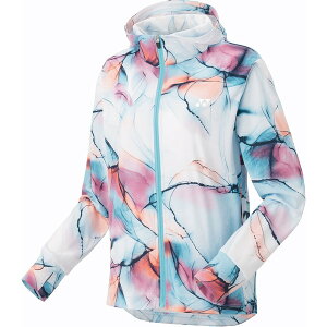 パーカー レディース ジャケット ウィメンズニットウォームアップパーカー ライトターコイズ 【YNX】【36CE】