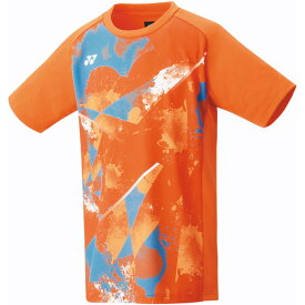 Tシャツ テニスウェア キッズ ジュニアゲームシャツ ブライトオレンジ