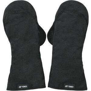 グローブ テニス 手袋 【メール便発送】 AC270-007 オープンパーム テニスグローブ ブラック【36CE】