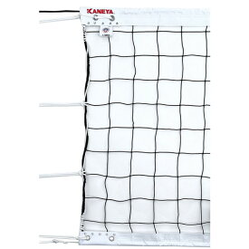 ネット バレーボール用ネット バレーボール K-3875 6人制バレーボールネット上下白帯付 ハイクラス 【KNY】【36CE】