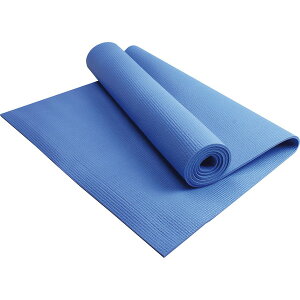 ジムマット ヨガマット フィットネスマット KH-671-BL ジムヨガマット厚手 青 【KNY】【36CE】
