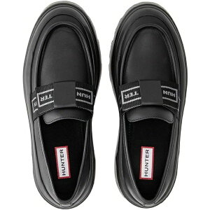 ���[�t�@�[ ���f�B�[�X �ϐ� REFINED EXPLORER FLATFORM BOW LOAFER BLACK �yHUN�z�y36CE�z