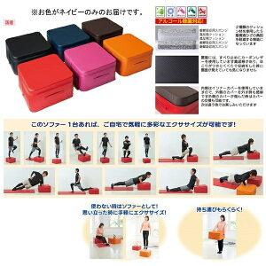 Dr.ソファー エクササイズ ソファー F6220NV Dr.ソファー ネイビー 【NKJ】【36CE】