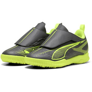 スパイク シューズ 靴 ウルトラ 5 プレイ V TT JR Matte Aged Silver-Yellow Alert-Puma Aged Silver 【JSP】【36CE】