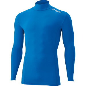 インナー アンダー アンダーウェア 【メール便発送】 ユニハイネック長袖シャツ ブルー 【YNX】【36CE】