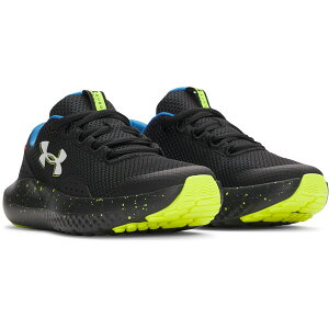 V[Y Xj[J[ C UA SURGE 4 Black/High Vis Yellow/White yUDRzy36CEz