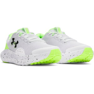 V[Y Xj[J[ C UA SURGE 4 White/Hyper Green/Black yUDRzy36CEz