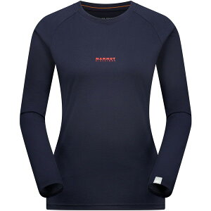 TVc  Vc QD Logo Print Longsleeve T-shirts AF Women marine-mammut red PRT1 yMATz