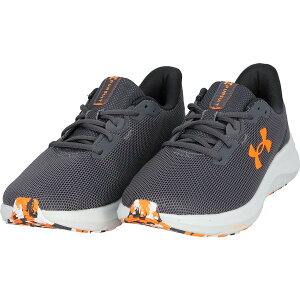�V���[�Y �X�j�[�J�[ �C UA�`���[�W�h �p�X�[�g4 Castlerock/Anthracite/Blaze Orange �yUDR�z