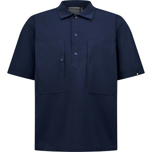 �V���c �v���I�[�o�[ �ݕt�� Free Friday Pullover Shirt AF marine �yMAT�z