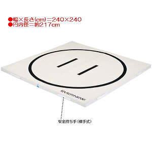 土俵マット エバニュー EKM508 抗菌土俵マットすべり止付(枚) (ENW)【36CE】