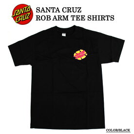 SANTACRUZ/サンタクルーズ Rob Arm Tee ブラック メンズ ファッション あす楽 アメカジ ストリート ルード スケート スーパー割