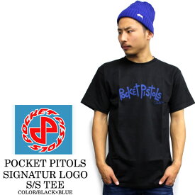 POCKET PISTOLS ポケットピストルズ U.S直輸入 値引き SIGNATUR LOGO S/S TEE / 半袖Tシャツ PPS ジム・フィリップス SK8 スケート 人気ブランド 人気スケート スケートブランド U.S直輸入 特価 メンズ ファッション あす楽 アメカジ ストリート ルード スケート