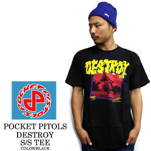 POCKET PISTOLS �|�P�b�g�s�X�g���Y U.S���A�� �l���� DUANE PETERS DESTROY S/S TEE / ����T�V���c PPS �W���E�t�B���b�v�X SK8 �X�P�[�g �l�C�u�����h �l�C�X�P�[�g �X�P�[�g�u�����h �����Y �t�@�b�V���� 