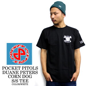 POCKET PISTOLS �|�P�b�g�s�X�g���Y U.S���A�� �l���� DUANE PETERS CORN DOG S/S TEE / ����T�V���c PPS �W���E�t�B���b�v�X SK8 �X�P�[�g �l�C�u�����h �l�C�X�P�[�g �X�P�[�g�u�����h U.S���A�� ���� �����Y