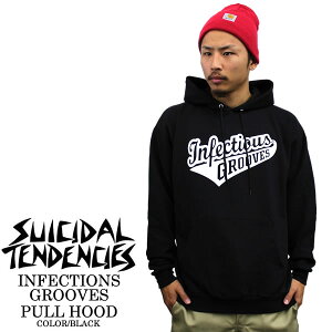 SUICIDAL TENDENCIES �X�C�T�C�_���e���f���V�[�Y INFECTION GROOVES HOODIE / �v���p�[�J�[�����Y�t�@�b�V���� �g�b�v�X �A�E�^�[�� �� �v���I�[�o�[ �p�[�J �H�~ �����Y �~�� �H�� ���N�� �X�E�F�b�g�v