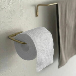 真鍮ブラス トイレットペーパーホルダー 【Ease easy】