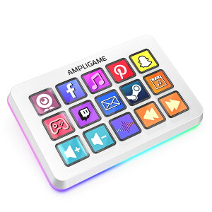 yuhE1Nۏ؁z Stream Deck Xg[fbN Stream Controller Xg[Rg[[ Q[~OL[{[h V[gJbg 15L[z Stream foCX V[gJbgL[o