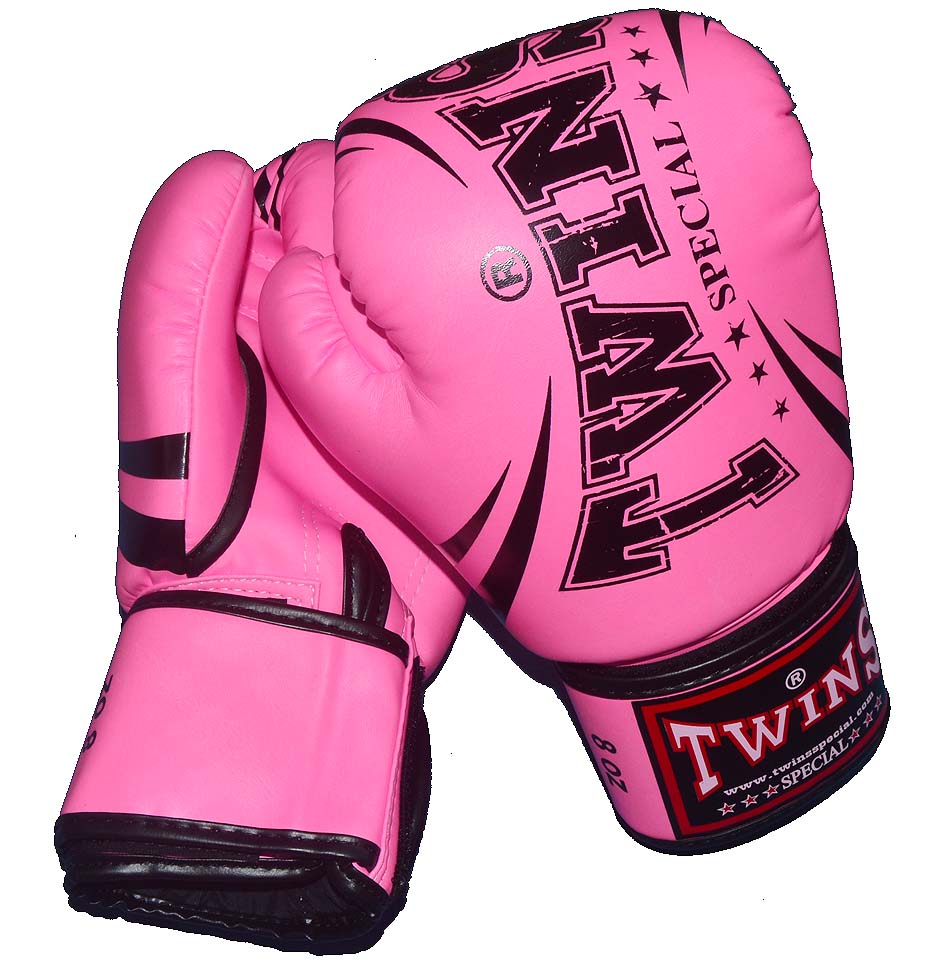 TWINS PU ボクシンググローブ 安心と信頼 全品最安値に挑戦 ピンク マジックテープ式 8oz 10oz