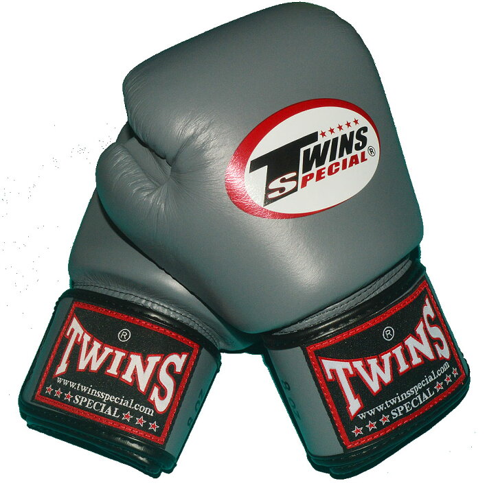 楽天市場】TWINS本革製 ボクシンググローブ 8oz/10oz グレー マジック 