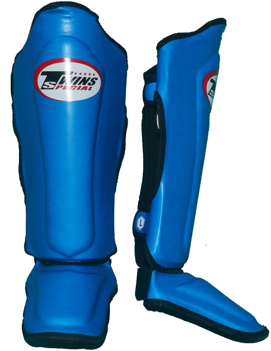 楽天市場】TWINS製 軽量レッグガード SGL-10 青 S、M、L/キック 