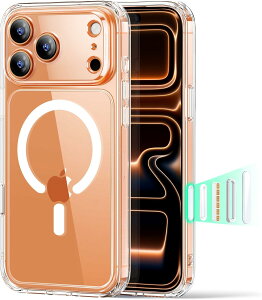 y3{ČRMILKiEMagSafeΉzESR iPhone 17 Pro P[X ČRیHw CX[d/25W̍[dɑΉ ɋw Ռz ω Phone17Pro P[X GAK[hK[hR[i[ JR