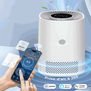 C@ 12 ^ EL  y Jr W ybg ԕ Pm2.5 Wifi X}[g app  tB^[ É20dB 5 ~ 10