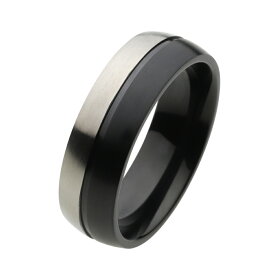 チタン アクセサリー チタンリング ブラックカラー メンズ レディース ペアリング 金属アレルギー対応(出難い) 指輪 ブラック ホワイト シンプル ユニセックス
