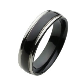 チタン アクセサリー チタンリング ブラックカラー メンズ プレゼント 金属アレルギー対応(出難い) 指輪 シンプル スタイリッシュ カジュアル ユニセックス