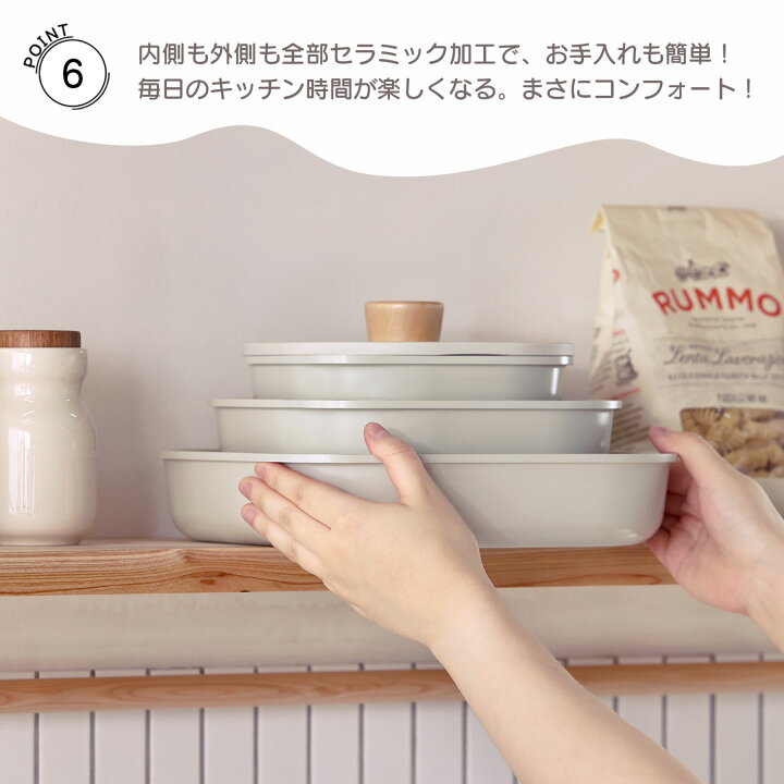 楽天市場】【FIKA公式店】FIKA コンフォートセット 7点セット 取っ手が  