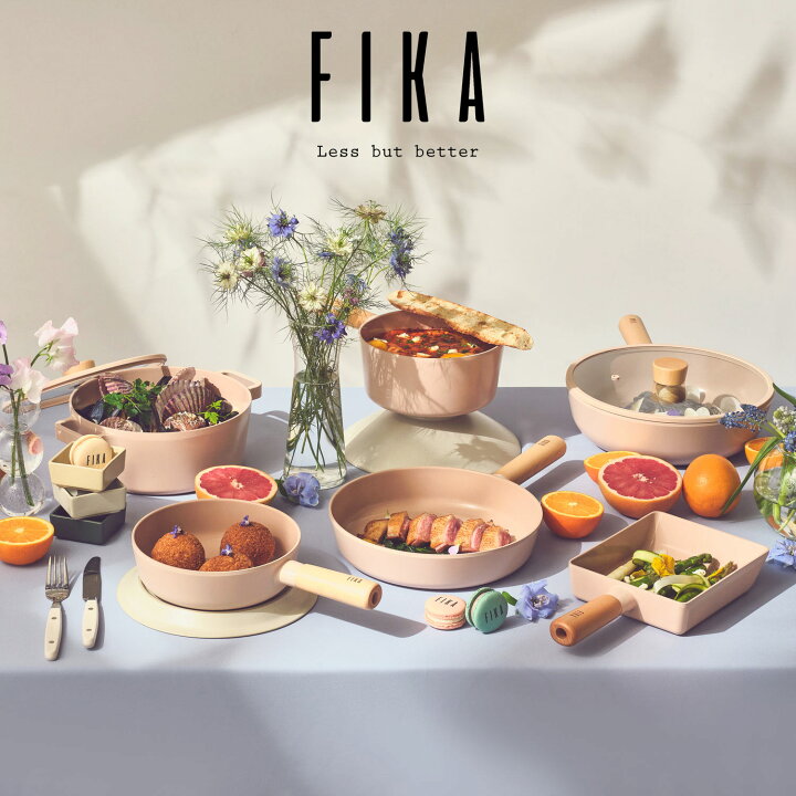 楽天市場】【FIKA公式店】 FIKA ピーチピンク6点セット フライパン  