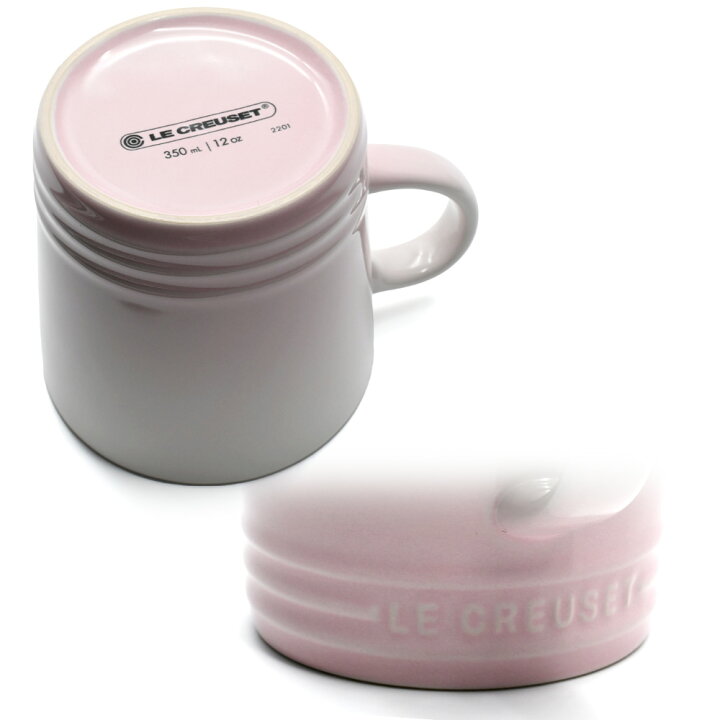 楽天市場】Le Creuset ルクルーゼ セラミック マグ 350mL シェルピンク 