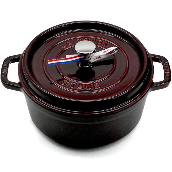 楽天市場】ストウブ staub ピコ・ココット ラウンド 24cm グレナディン 