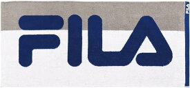 FILA フィラ ロゴ フェイスタオル Logo Face Towel 49-0112080 NAVY GREEN PURPLE RED ネイビー グリーン パープル レッド プレゼント