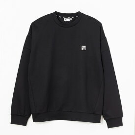 在庫限り outlet / 処分特価品 FM25FP042CREW SWEATBLACK/M.GREYユニセックス アパレル クルーネック スウェット IMP. 松井奏さん、影山拓也さん着用