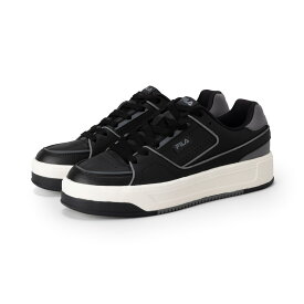 在庫限り outlet / 処分特価品 FUFW25040003FILA COURT FEATHERY V2 BLACK BEAUTY/SMOKED PEARL/SNOW WHITEカジュアルスニーカー IMP.横原悠毅さん着用