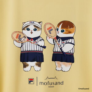 CE6SAW819 mofusand pair cats S/S T-shirts S/S T-SHIRT 5�F�W�JLYL / NV0 / PK0 / SAX / WT0 ���f�B�[�X T�V���c