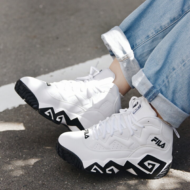 楽天市場】改定価格 / FHE102005 MB WHITE定番 FILA フィラバスケ 