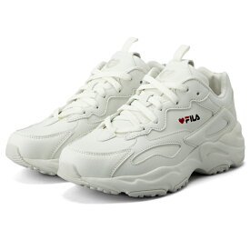 在庫限り【outlet / 処分特価品】UFW23041125 RAY TRACER HEART(レイトレイサーハート) WHITE/RED/BLACK【FILA フィラ レディース スニーカー 厚底 】