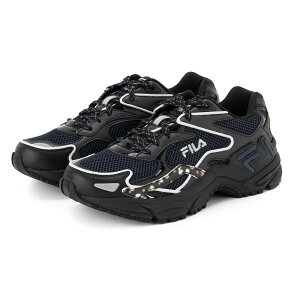 在庫限り outlet / 処分特価品 USS25026009FILA CATAPULT F-CITY BLACK/NAVY/SILVERレディース メンズ ユニセックス スニーカー FILA フィラ 厚底