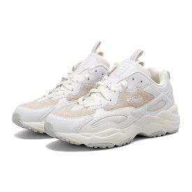 在庫限り outlet / 処分特価品 UFW24026101RAY TRACER WHITE/SAND/GRAYユニセックス メンズ レディース スニーカー FILA フィラ 厚底