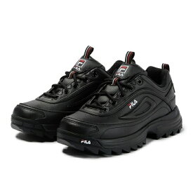 【 公式 】FILA Distorter Premium BLACK フィラ スニーカー 厚底スニーカー ディストーター プレミアム WSS23012027 ブラック 黒 くろ 通勤 通学 メンズ レディース ユニセックス 軽量